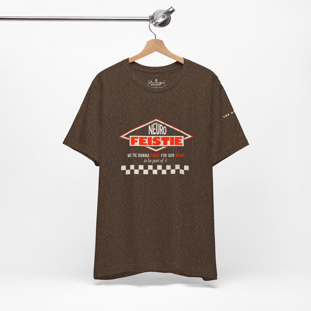 Neuro Feistie - Fight For Our Right - Adult Unisex Jersey Tee