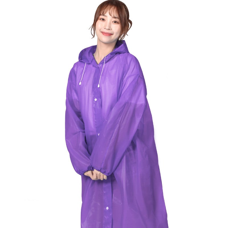 Thickened Transparent Outdoor Secondary Raincoat