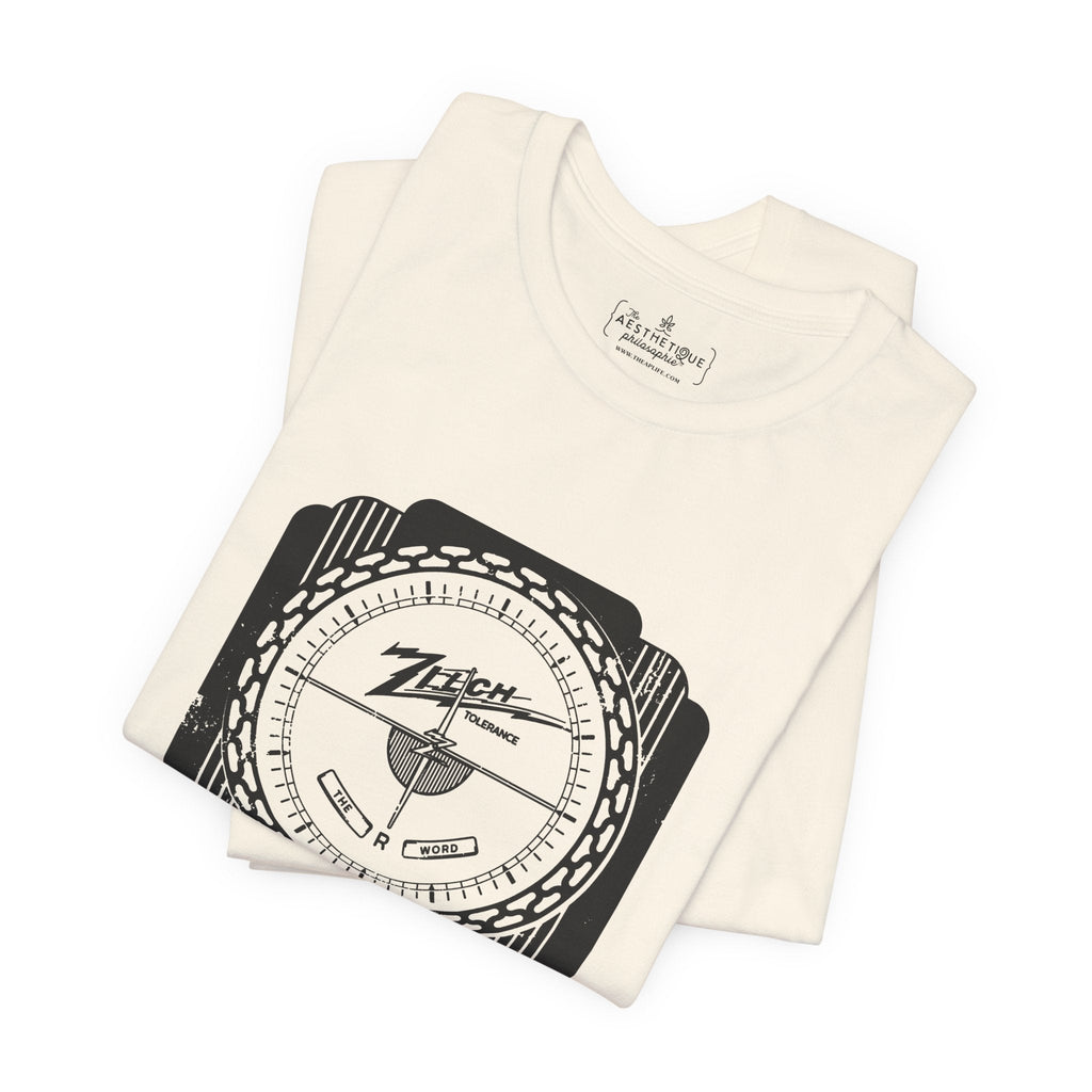Zilch Tolerance for the R Word - Adult Unisex Jersey Short Sleeve Tee