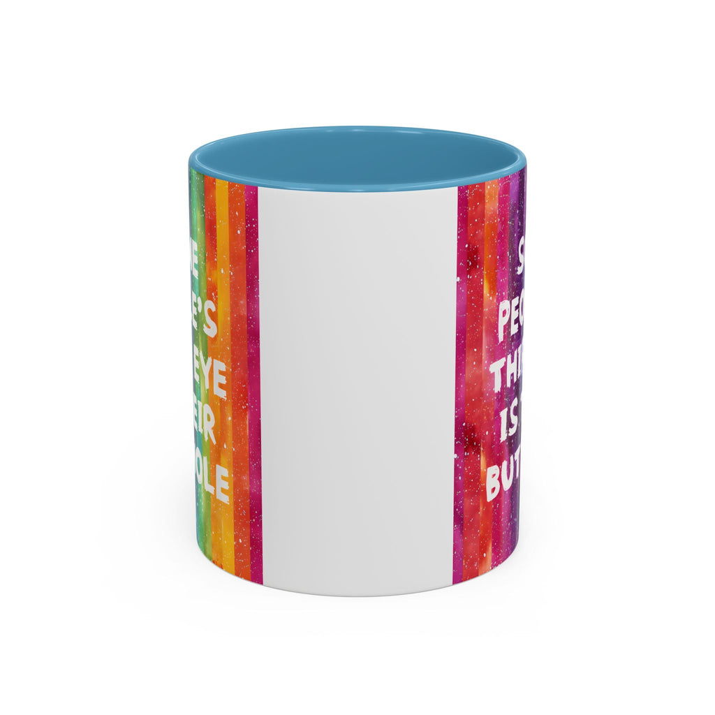 Bespattered Facade All-Seeing Butthole Rainbow Mug | Eight Colors | 11oz or 15oz
