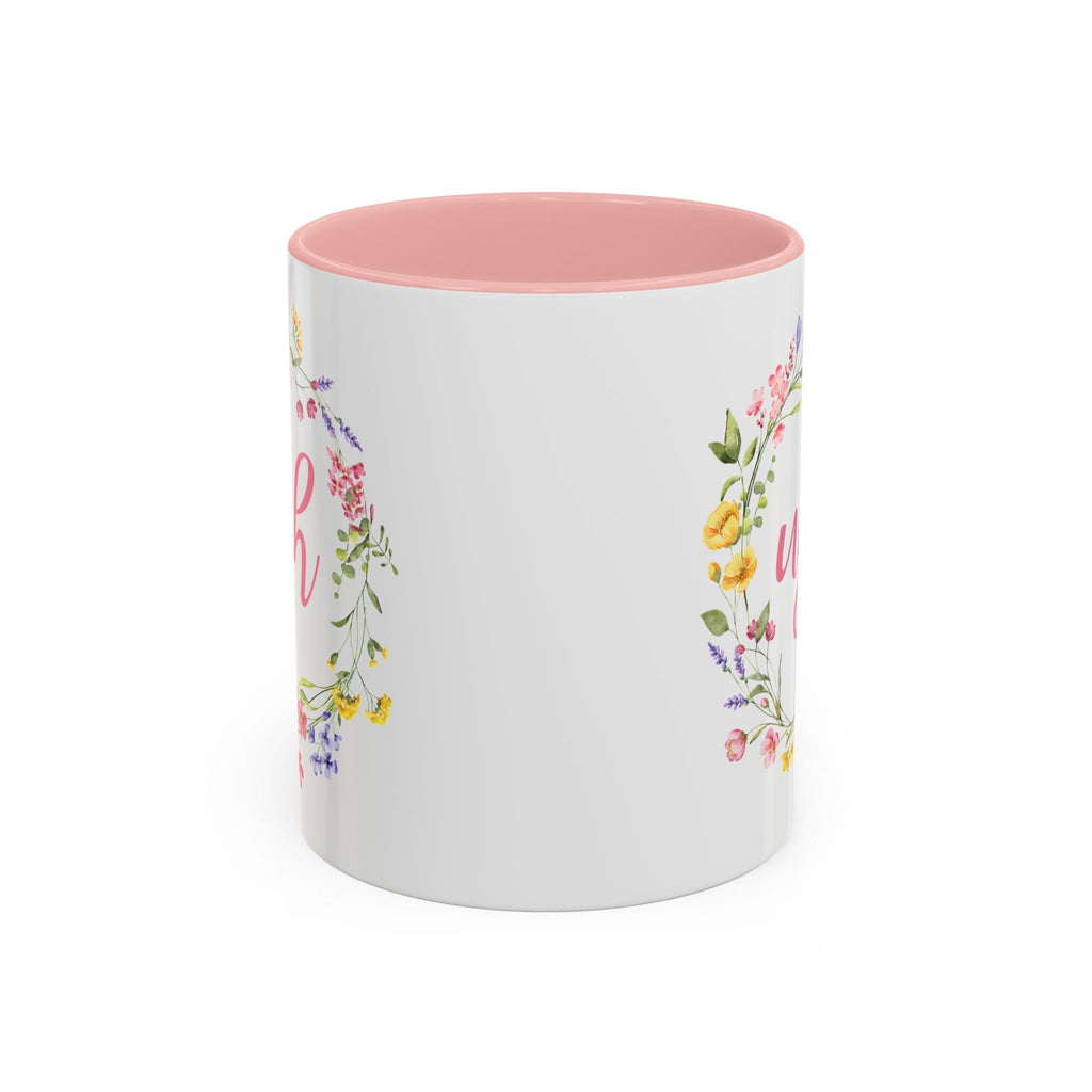 Bespattered Facade Pastel Floral Ugh Mug | Five Colors | 11oz