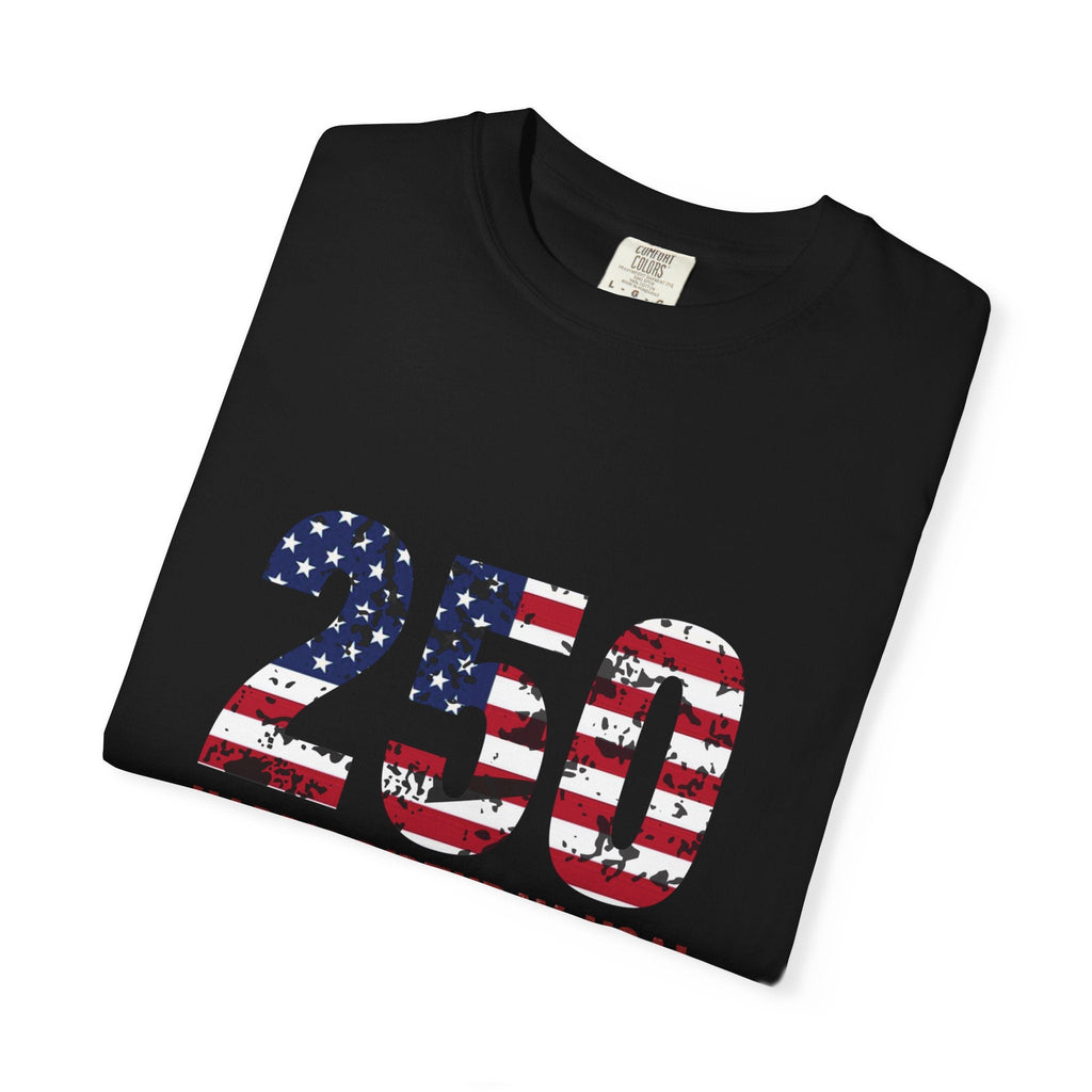 America 250 – 250 Happy Birthday USA Patriotic T-Shirt