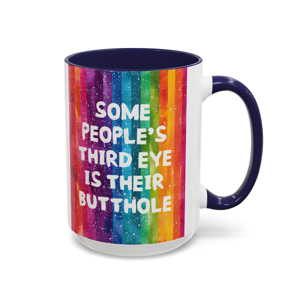 Bespattered Facade All-Seeing Butthole Rainbow Mug | Eight Colors | 11oz or 15oz