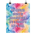 Bespattered Facade "My Default State Is Bloodthirsty" Giclée Archival Matte Paper Prints