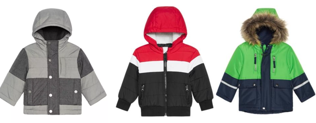 S Rothschild and Co Baby Boys Hooded Colorblocked Jacket