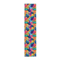 Bespattered Facade Colorful Abstract Table Runner (2 sizes)
