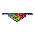Bespattered Facade Tasty Neons Pet Bandana Collar