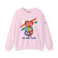 Care About Disability Rights - Retro 80s Vibe - Unisex Heavy Blend™ Crewneck Sweatshirt