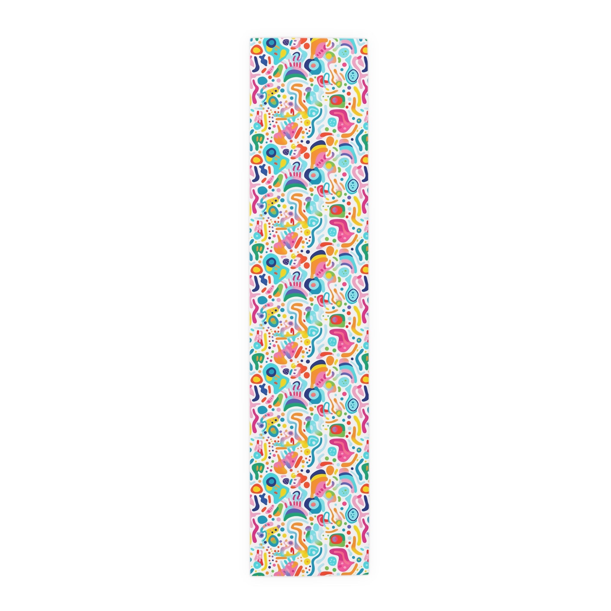 Bespattered Facade Rainbow Doodles Table Runner (2 sizes)