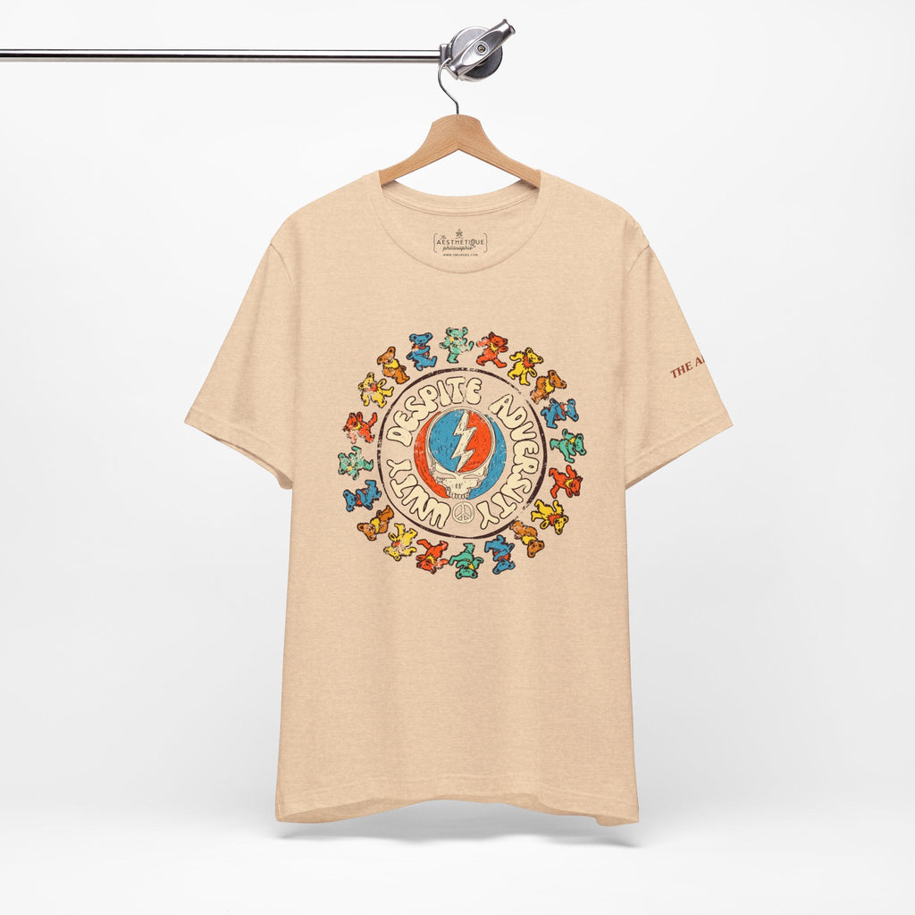 Unity Despite Adversity - Feeding America Fundraiser Tee - Unisex Jersey Short Sleeve Tee