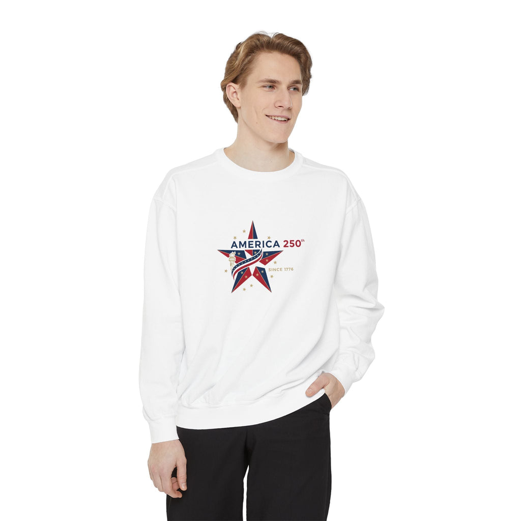 America Star 250 -  Happy Birthday USA Sweatshirt