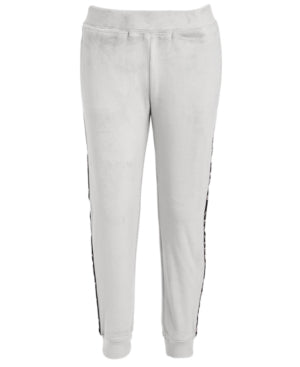 Ideology Girls Side-Taped Velour Sweatpants