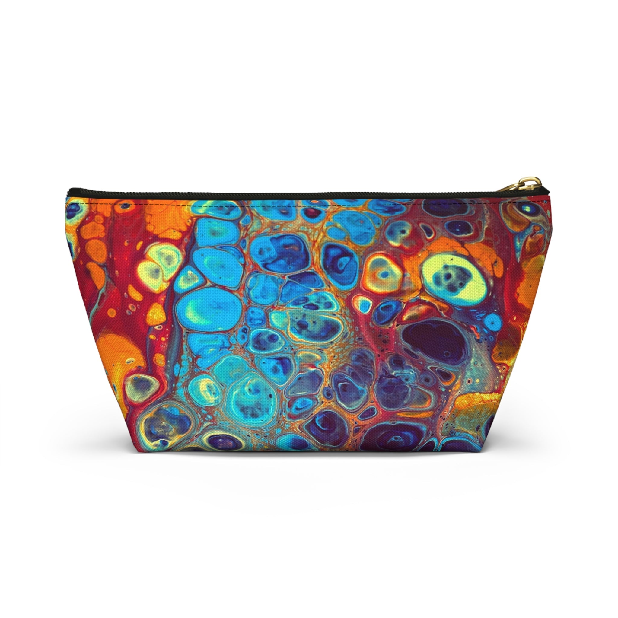Bespattered Facade Intergalactic Rainbow Accessory Pouch With T-Bottom | 2 Sizes