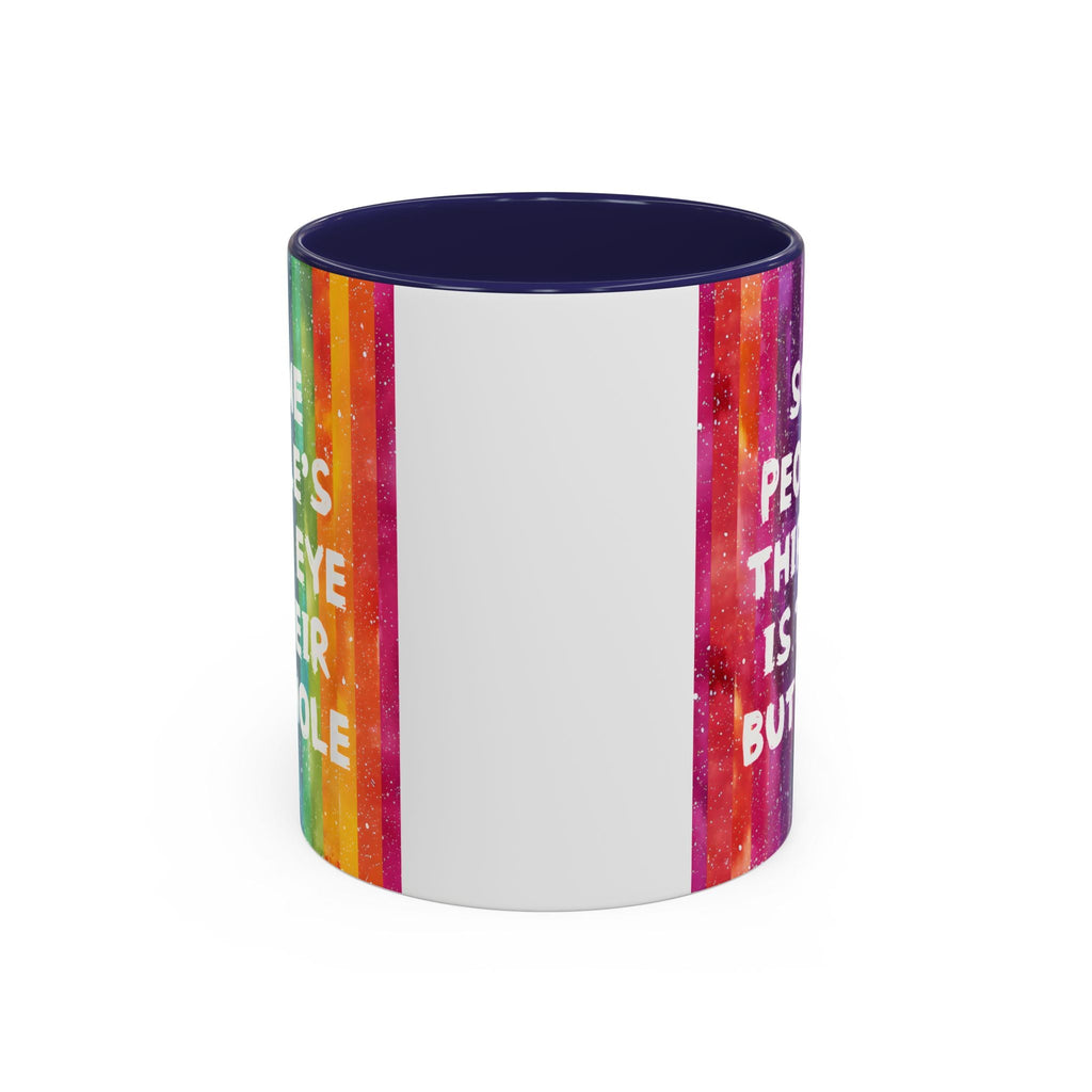 Bespattered Facade All-Seeing Butthole Rainbow Mug | Eight Colors | 11oz or 15oz
