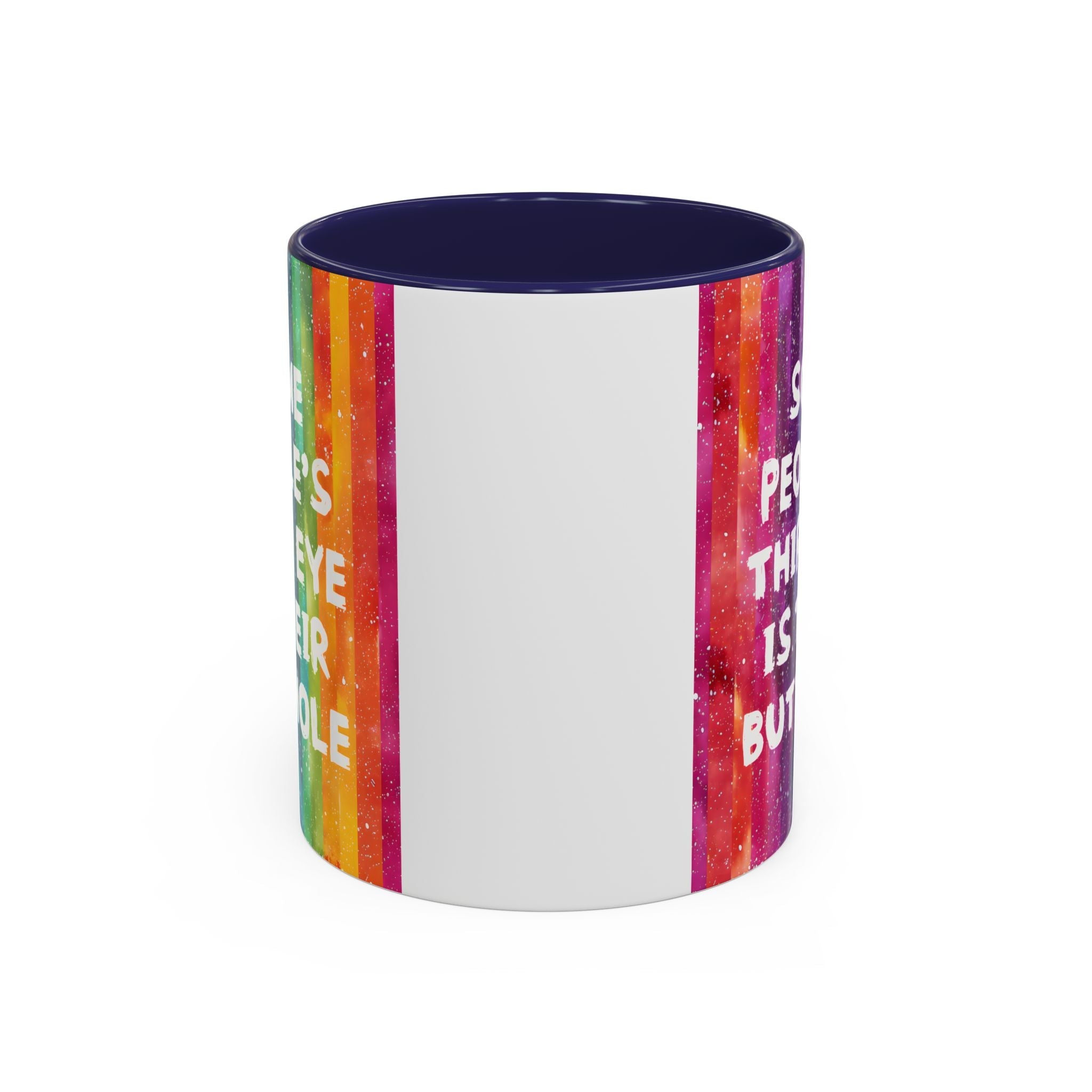 Bespattered Facade All-Seeing Butthole Rainbow Mug | Eight Colors | 11oz or 15oz