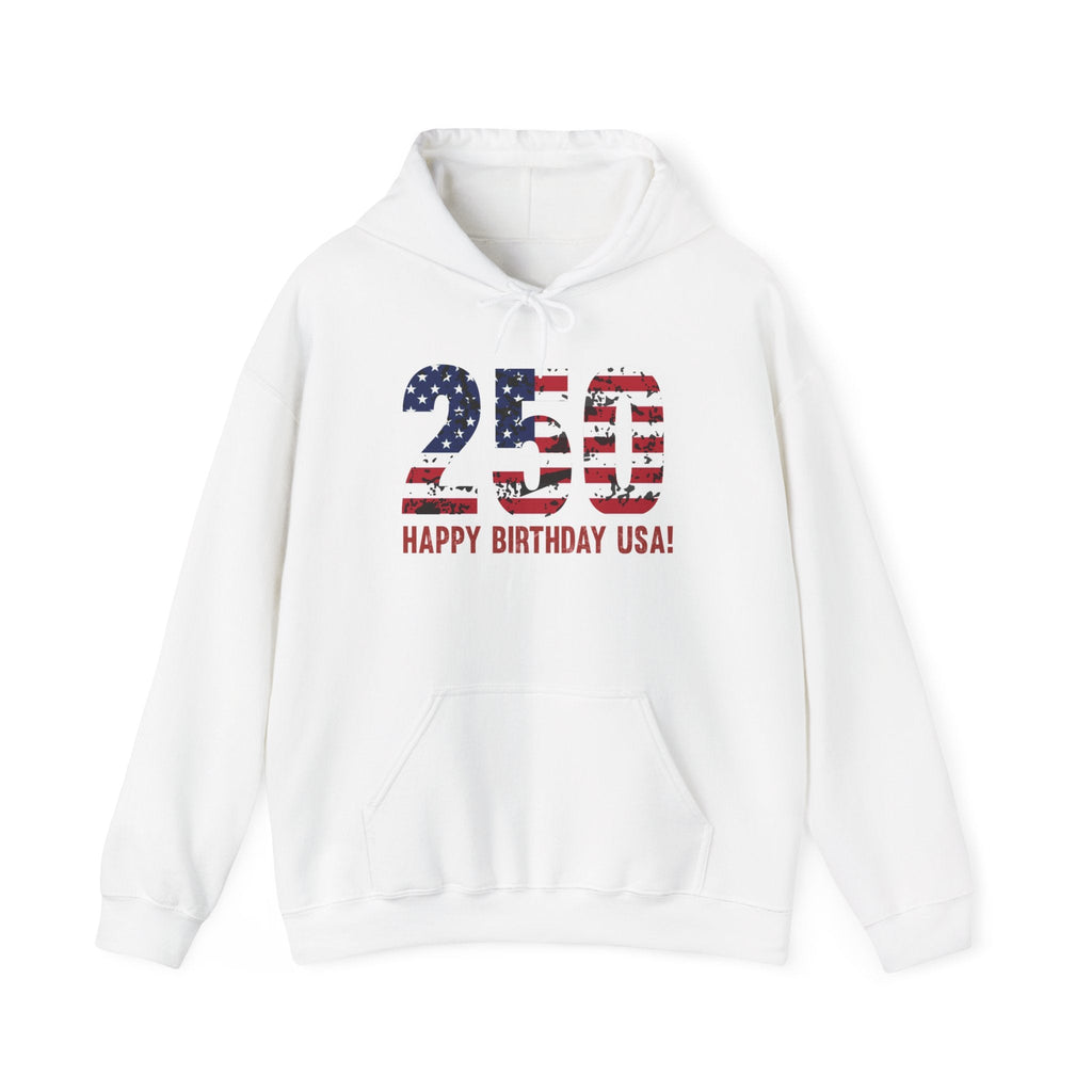 America 250 – 250 Happy Birthday USA Patriotic Pullover