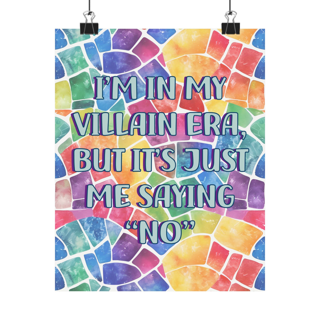 Bespattered Facade "In My Villain Era" Giclée Archival Matte Paper Prints