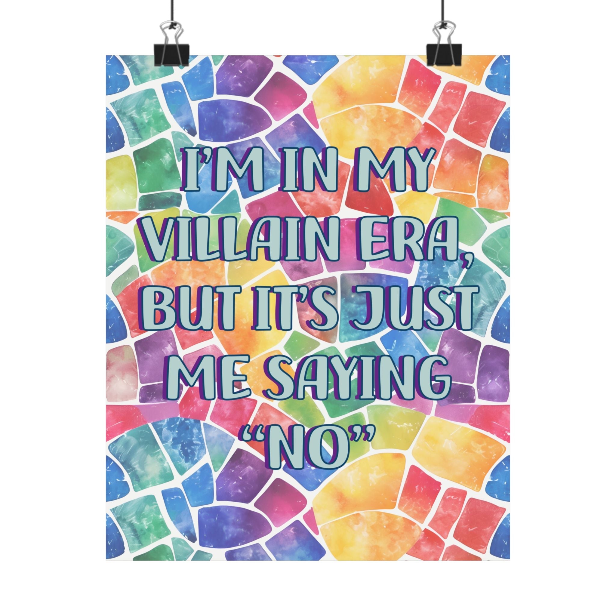 Bespattered Facade "In My Villain Era" Giclée Archival Matte Paper Prints