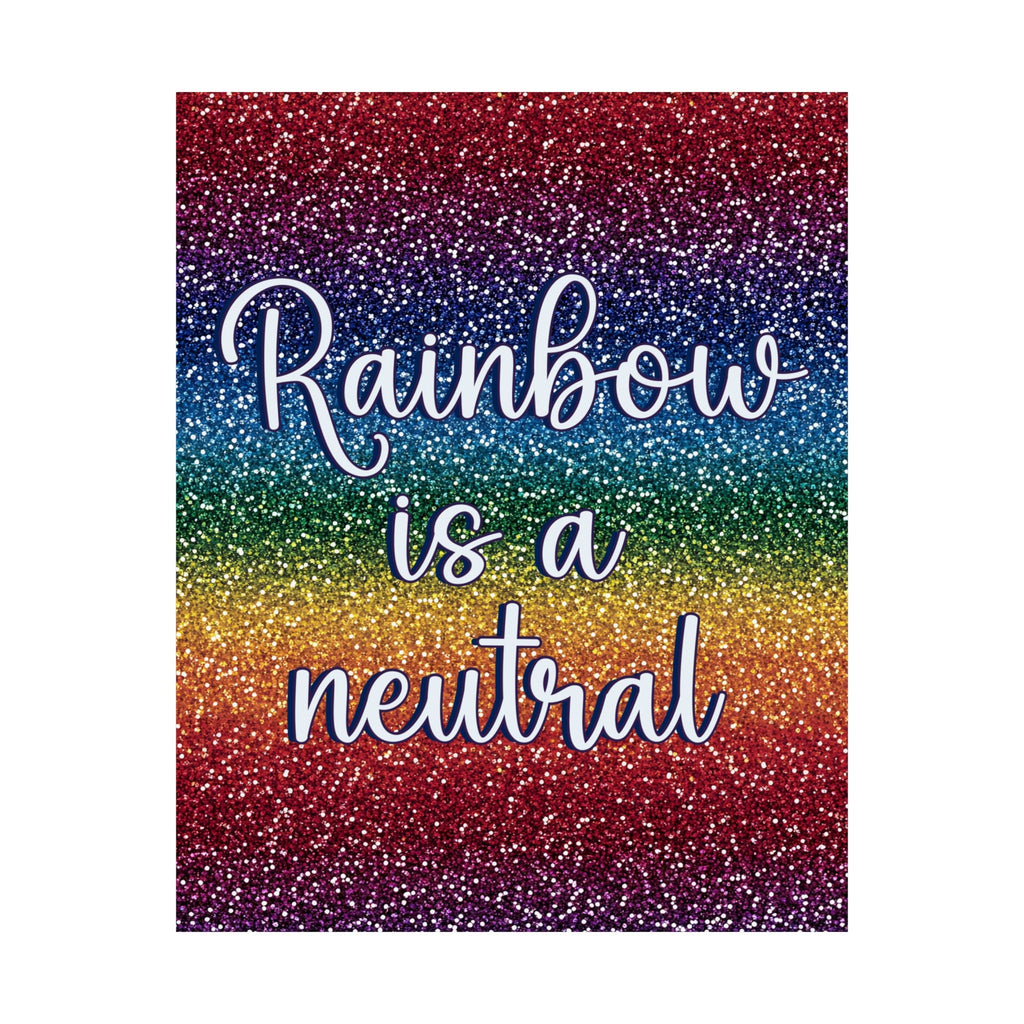 Bespattered Facade "Rainbow is a Neutral" Giclée Archival Matte Paper Prints