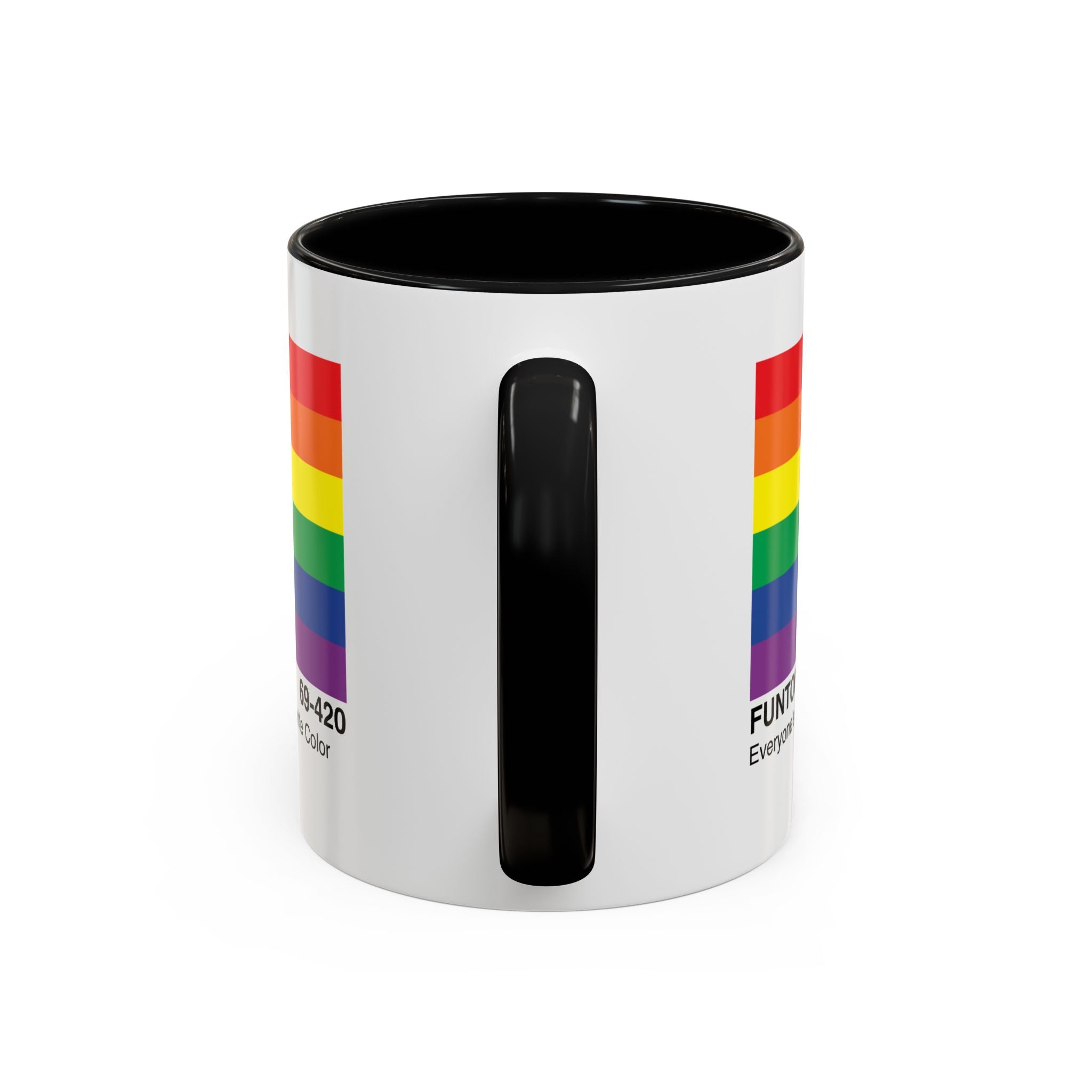 Bespattered Facade Everyone's Favorite Color "Funtone" Chip Mug | Eight Colors | 11oz or 15oz