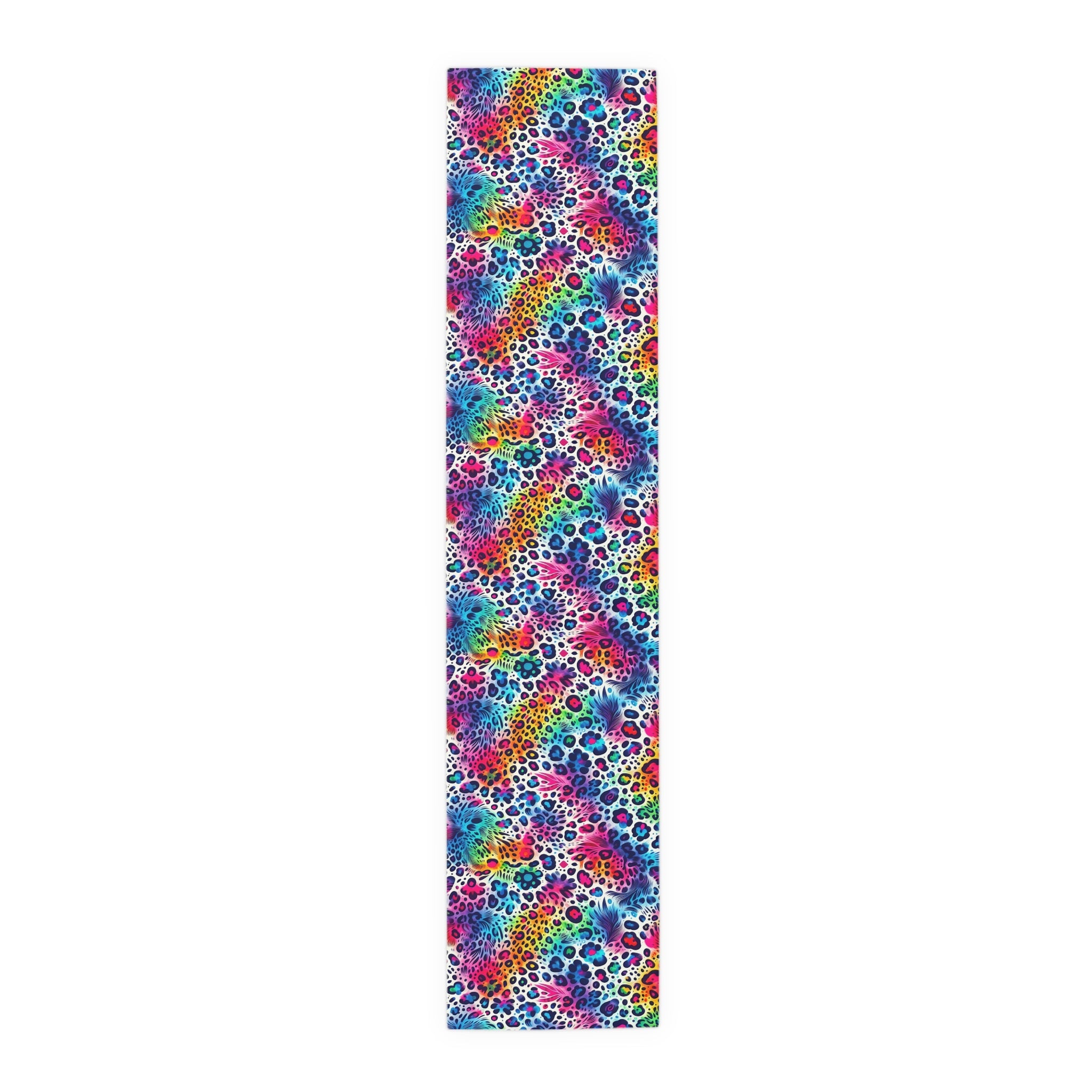 Bespattered Facade Neon Animal Print Table Runner (2 sizes)