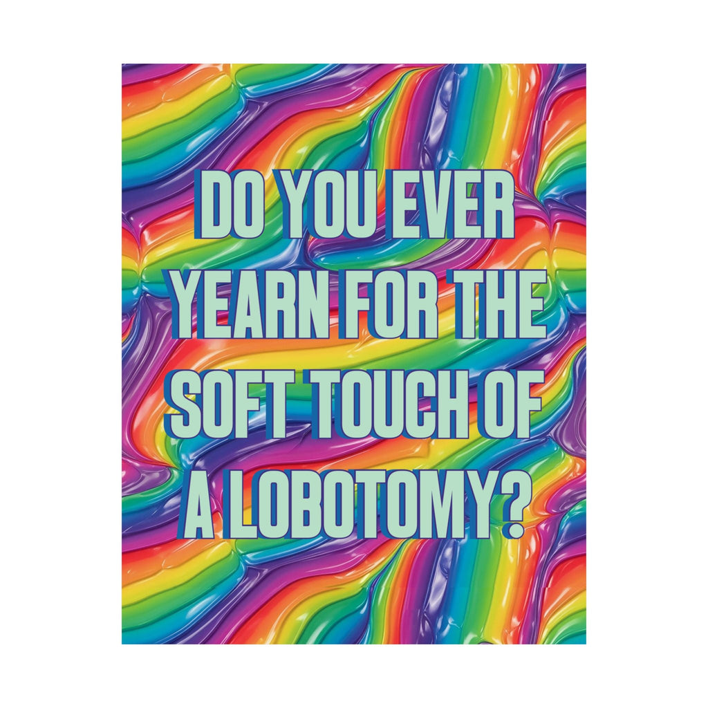 Bespattered Facade "Lobotomy" Rainbow Giclée Archival Matte Paper Prints