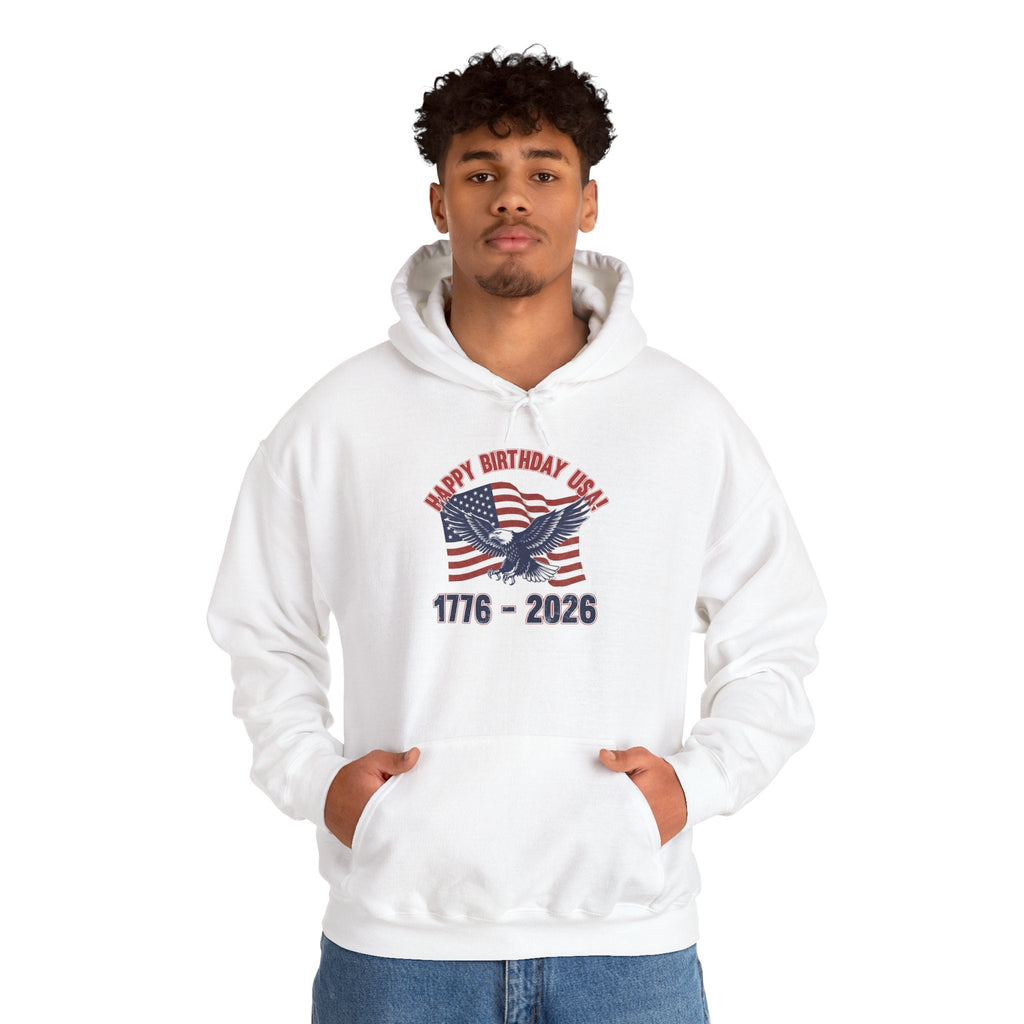 America 250 – 1776–2026 Patriotic Anniversary Pullover