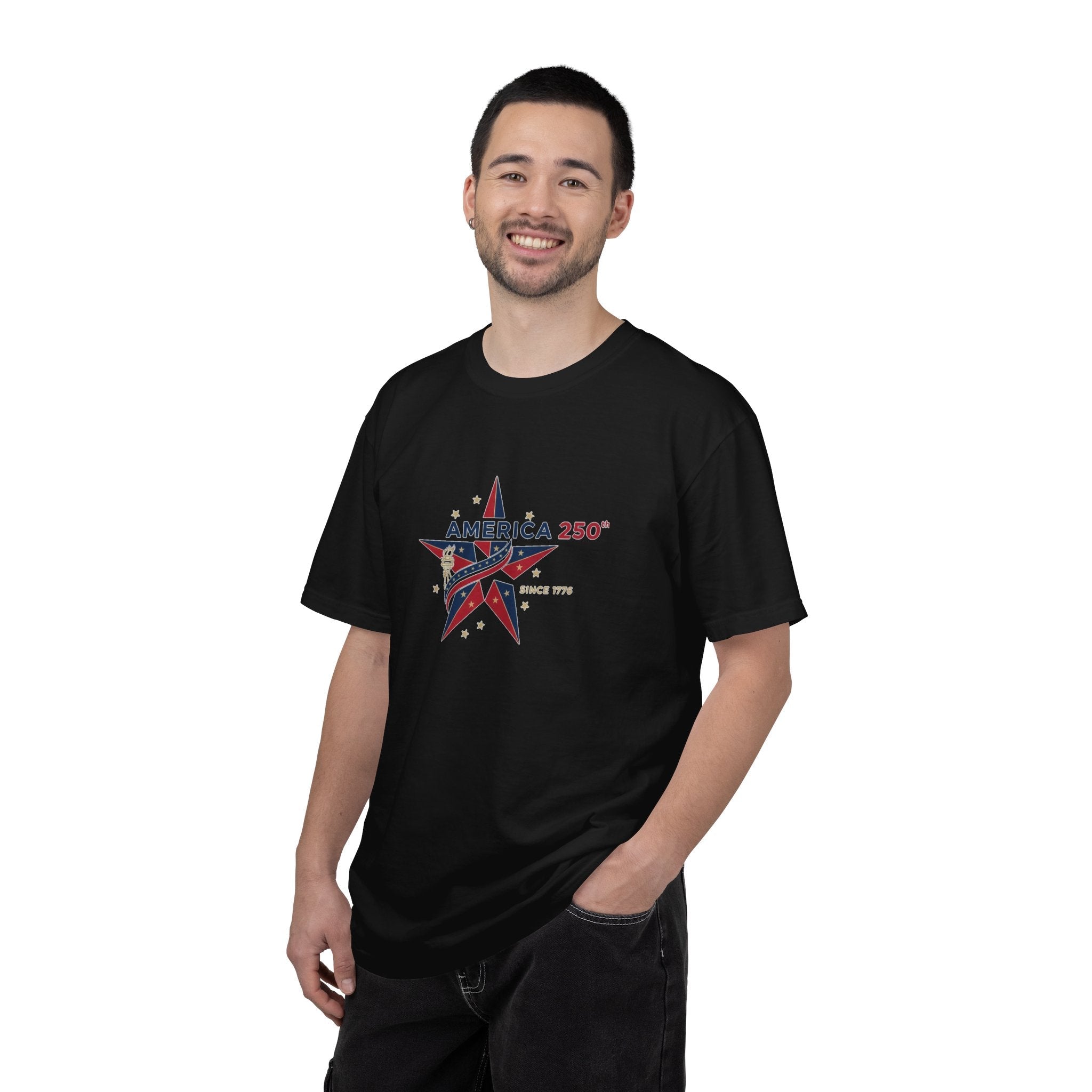 America 250 Star -  Happy Birthday USA T-Shirt