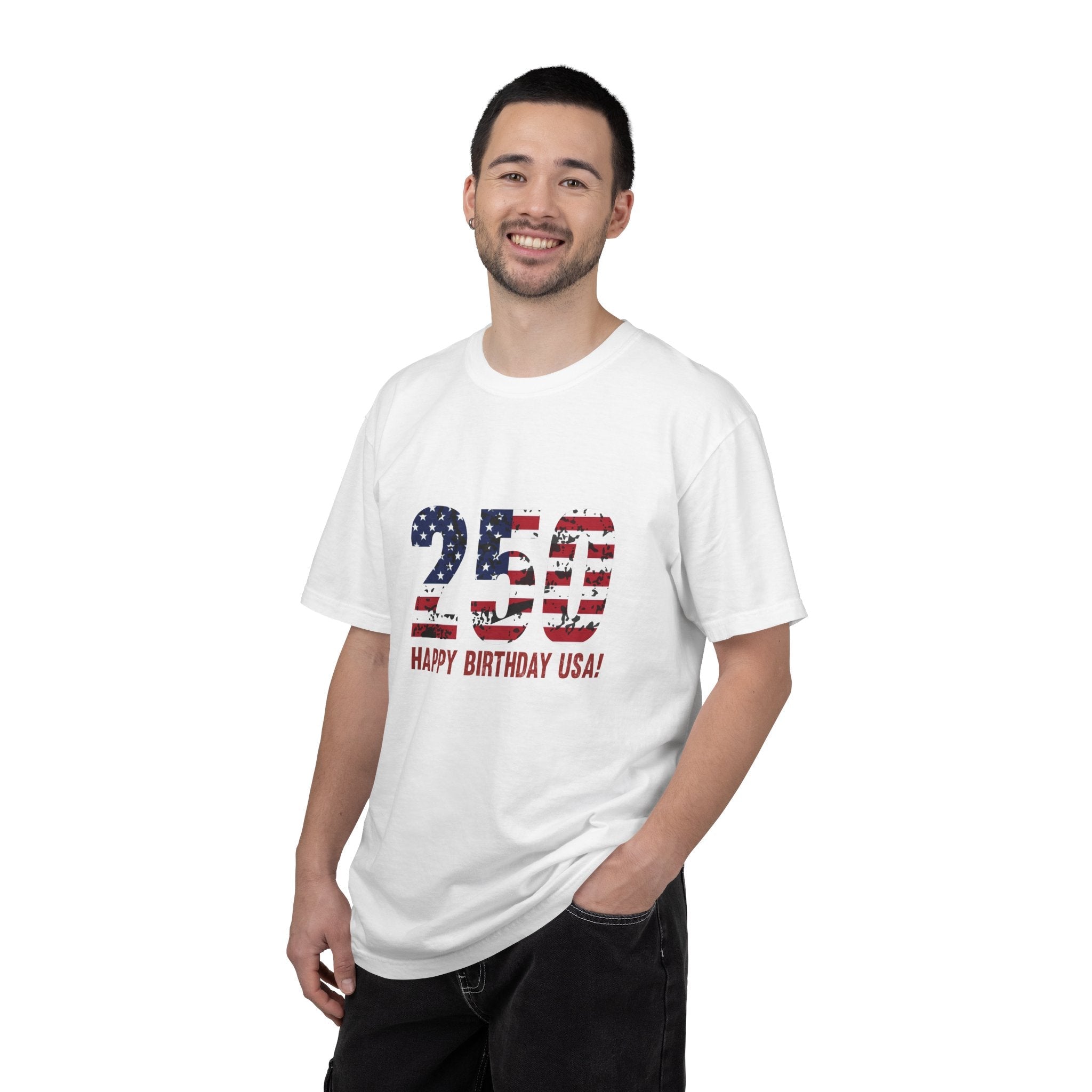 America 250 – 250 Happy Birthday USA Patriotic T-Shirt