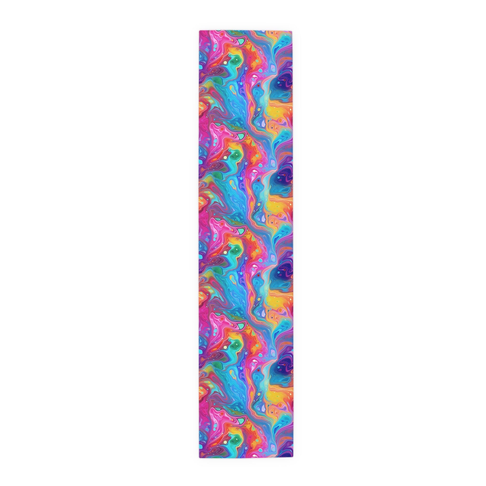 Bespattered Facade Rainbow Flow Table Runner (2 sizes)
