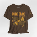 Taxing Brains - Burnout in the House - AuDHD - Adult Unisex Jersey Tee