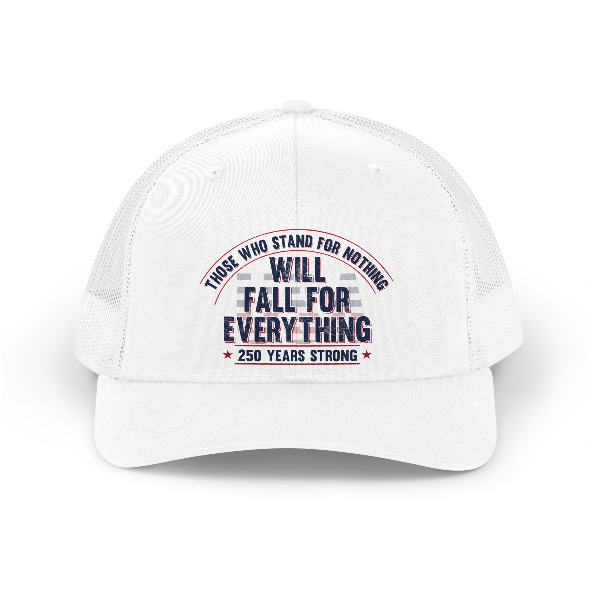 America 250 – ‘Stand for Freedom’ Happy Birthday USA Trucker Hat