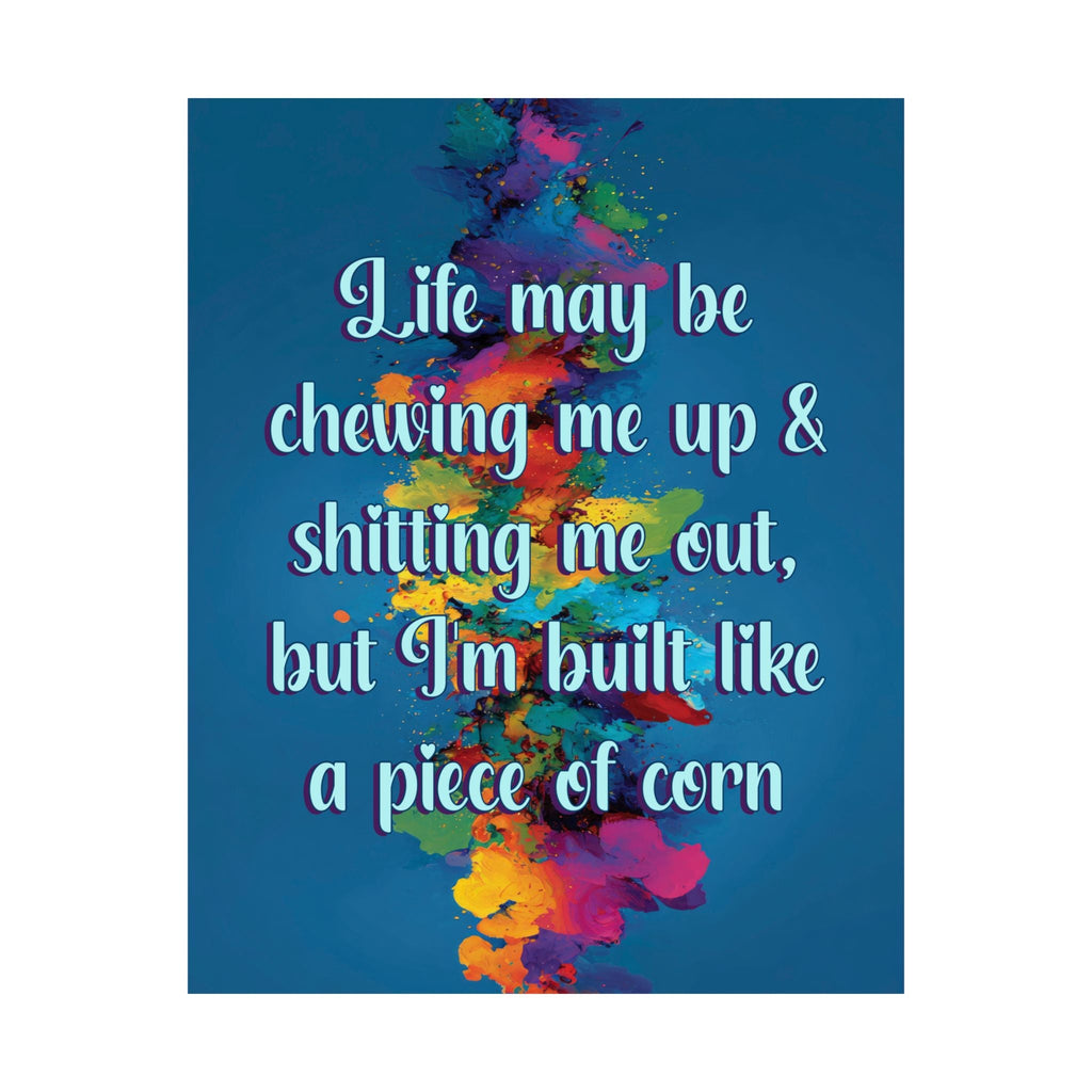 Bespattered Facade "Life" Giclée Archival Matte Paper Prints