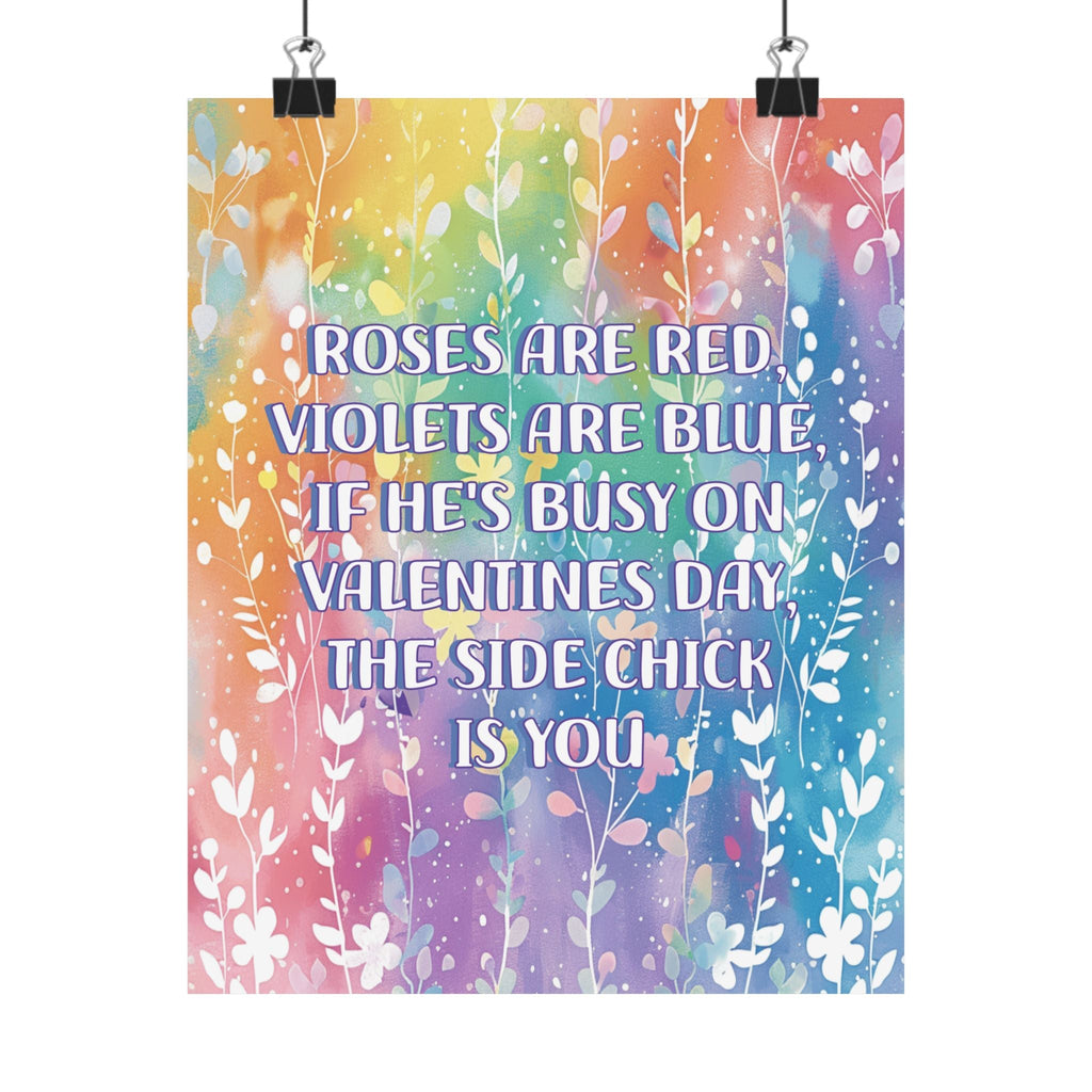 Bespattered Facade "Side Chick Poetry" Giclée Archival Matte Paper Prints