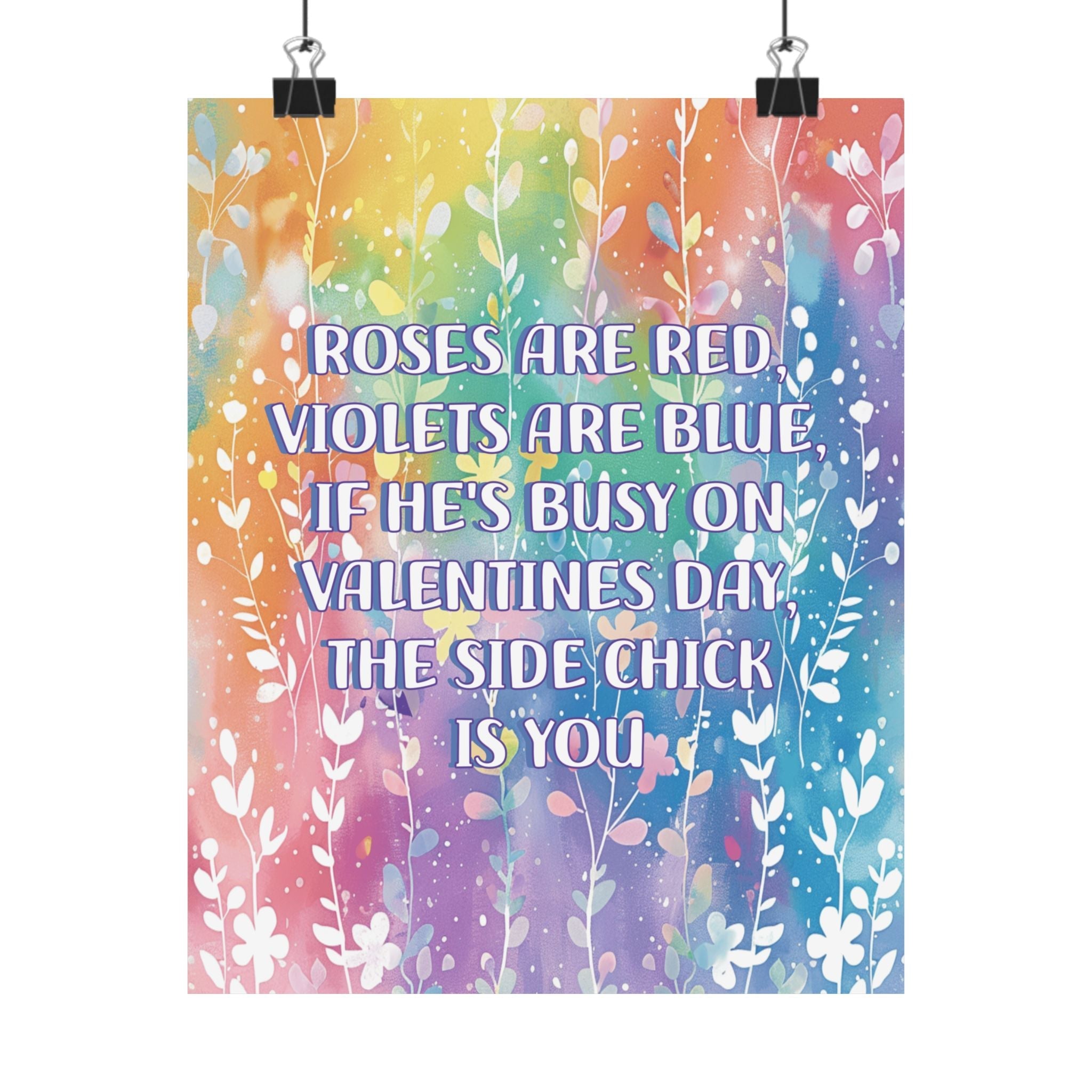 Bespattered Facade "Side Chick Poetry" Giclée Archival Matte Paper Prints