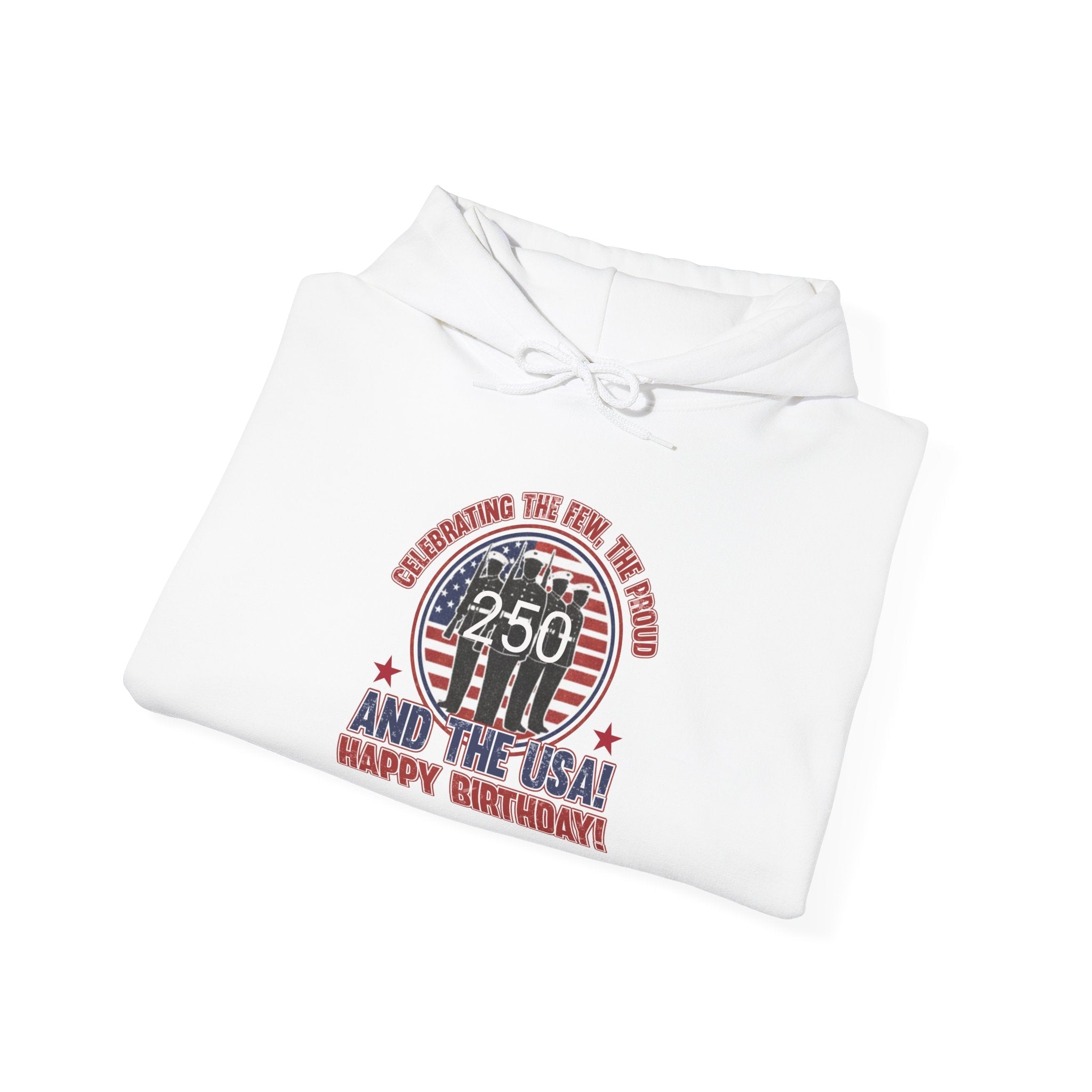 America 250 – Celebrating the Few, the Proud “Happy Birthday USA” Pullover