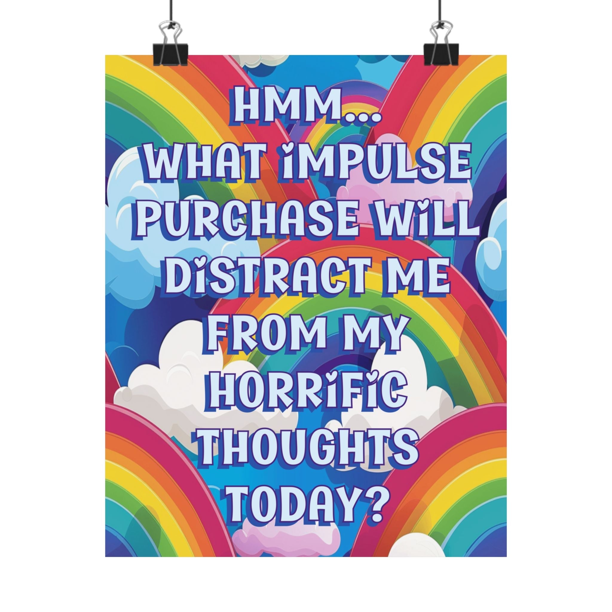Bespattered Facade "Impulse Purchase" Giclée Archival Matte Paper Prints