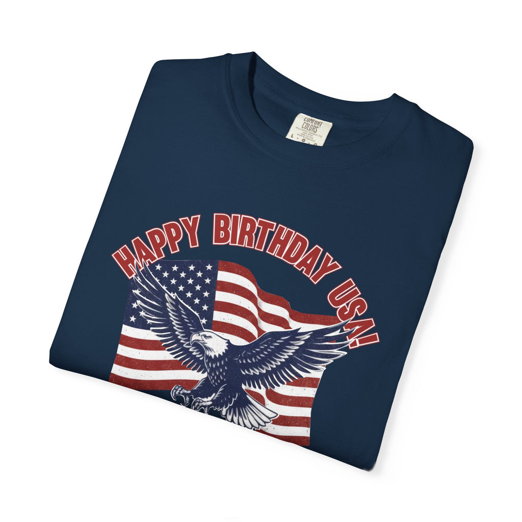 America 250 – Eagle Flag “1776–2026” Happy Birthday USA T-Shirt