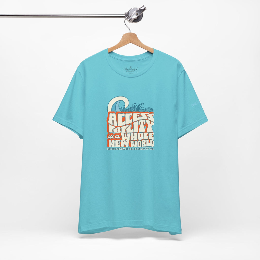 Accessibility Is A Whole New World - Fundraiser Adult Unisex Tee