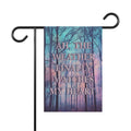 Bespattered Facade "Weather Update" Garden Flag