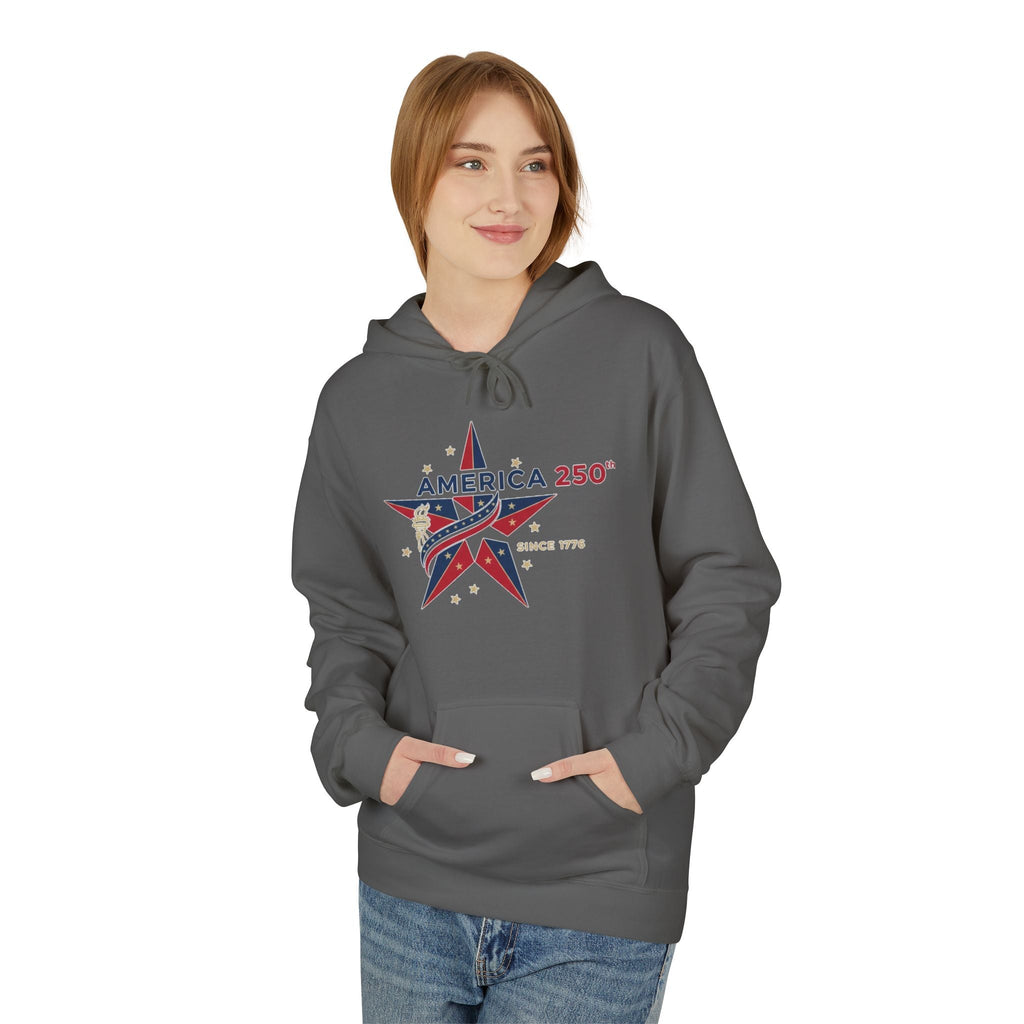 America Star 250 – USA Flag Patriotic Celebration Pullover
