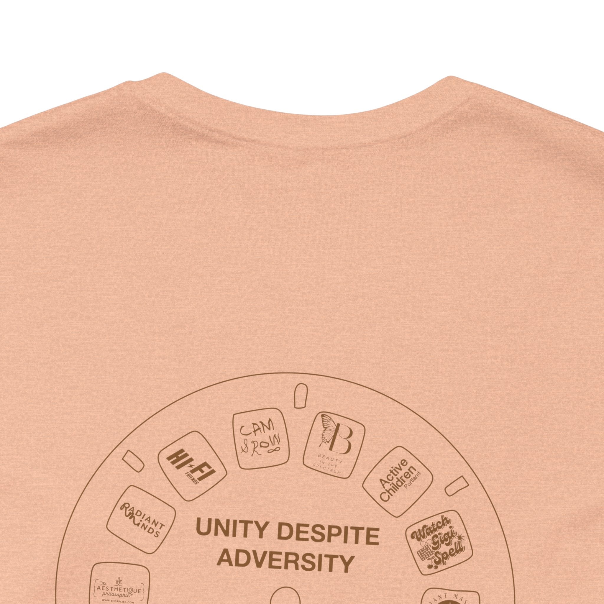 Unity Despite Adversity - Feeding America Fundraiser Tee - Unisex Jersey Short Sleeve Tee