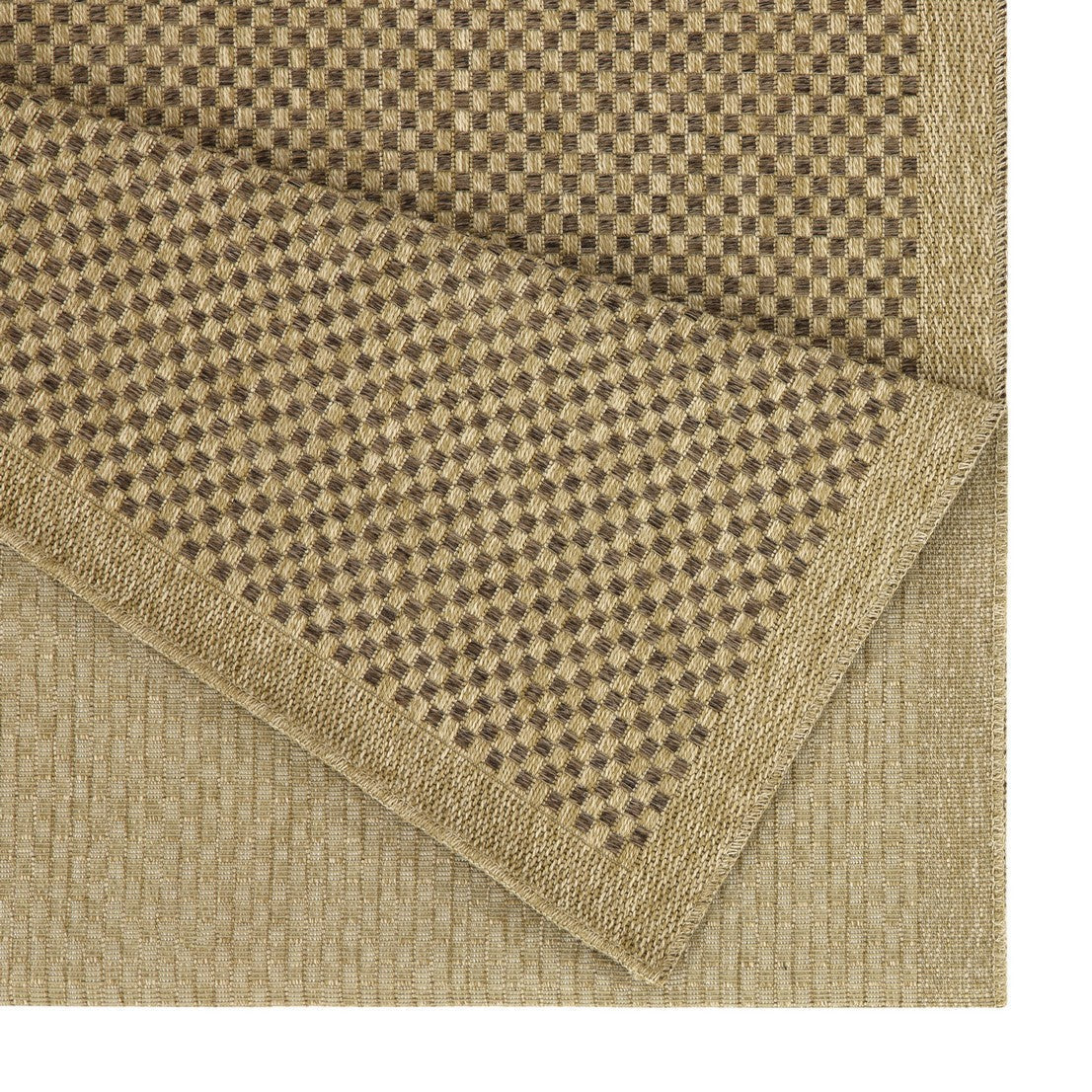 Earth GC_NTL1005 Jute/Mocha 7 ft. 10 in. x 10 ft. 3 in. Indoor/Outdoor Area Rug