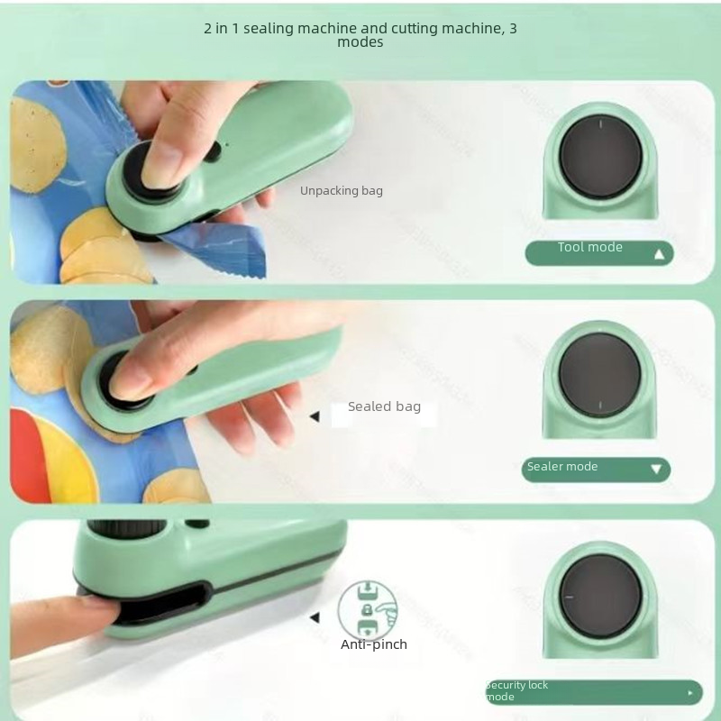 Mini Portable Sealing Machine for Snacks and Food