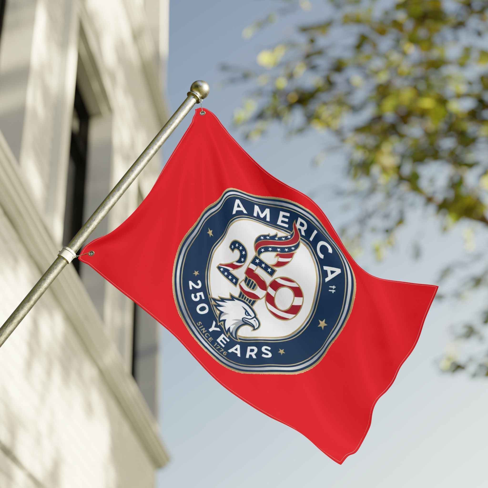 America 250 Years Flag — Double-Sided Patriotic Outdoor Flag