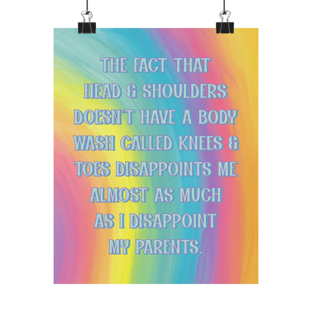 Bespattered Facade "Knees & Toes" Giclée Archival Matte Paper Prints