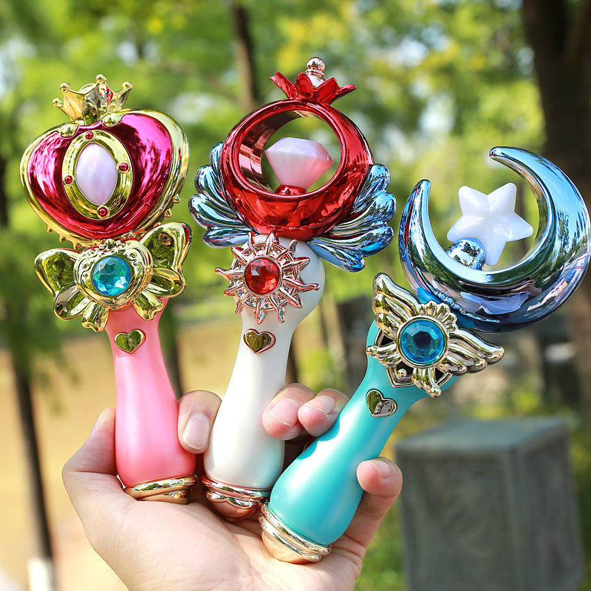 Light-up Fairy Magic Wand Toy for Girlfriend's Gift