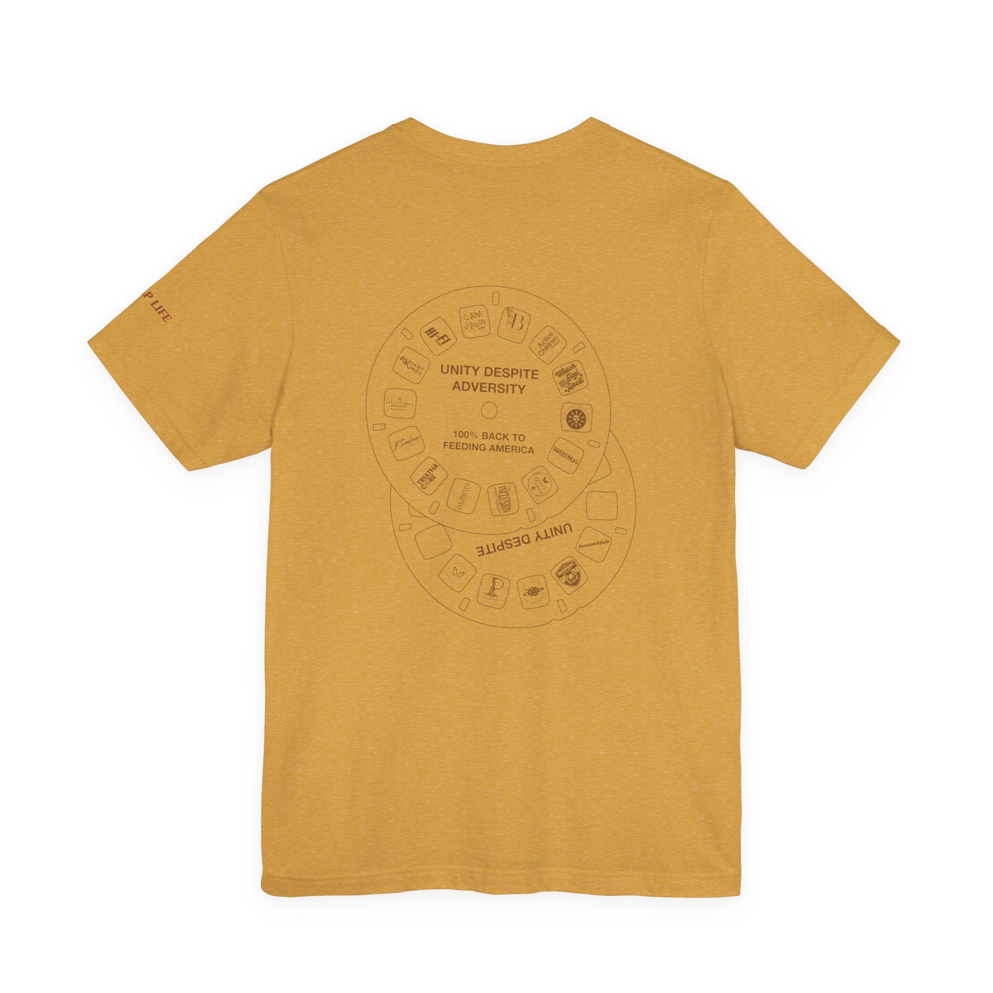 Unity Despite Adversity - Feeding America Fundraiser Tee - Unisex Jersey Short Sleeve Tee