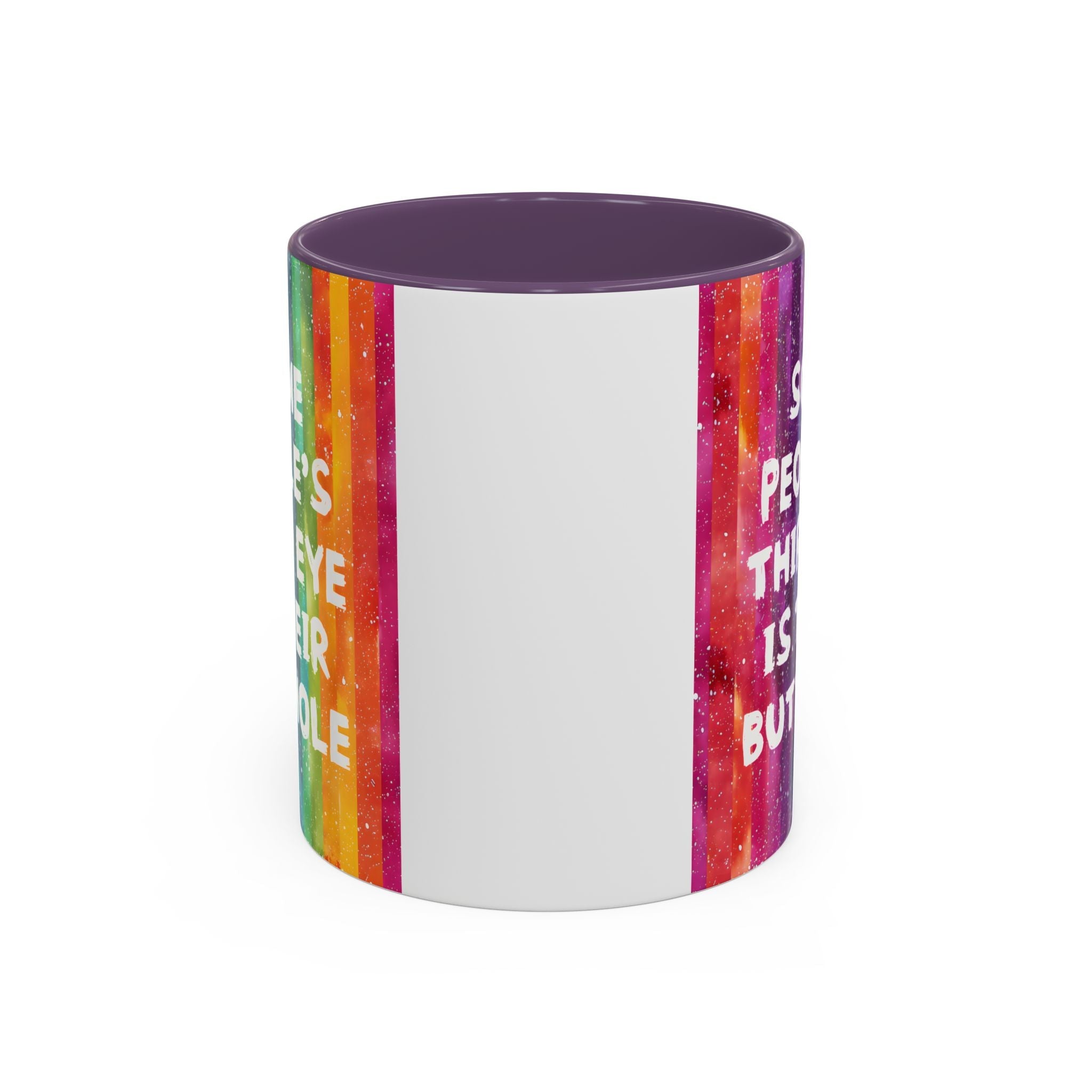 Bespattered Facade All-Seeing Butthole Rainbow Mug | Eight Colors | 11oz or 15oz