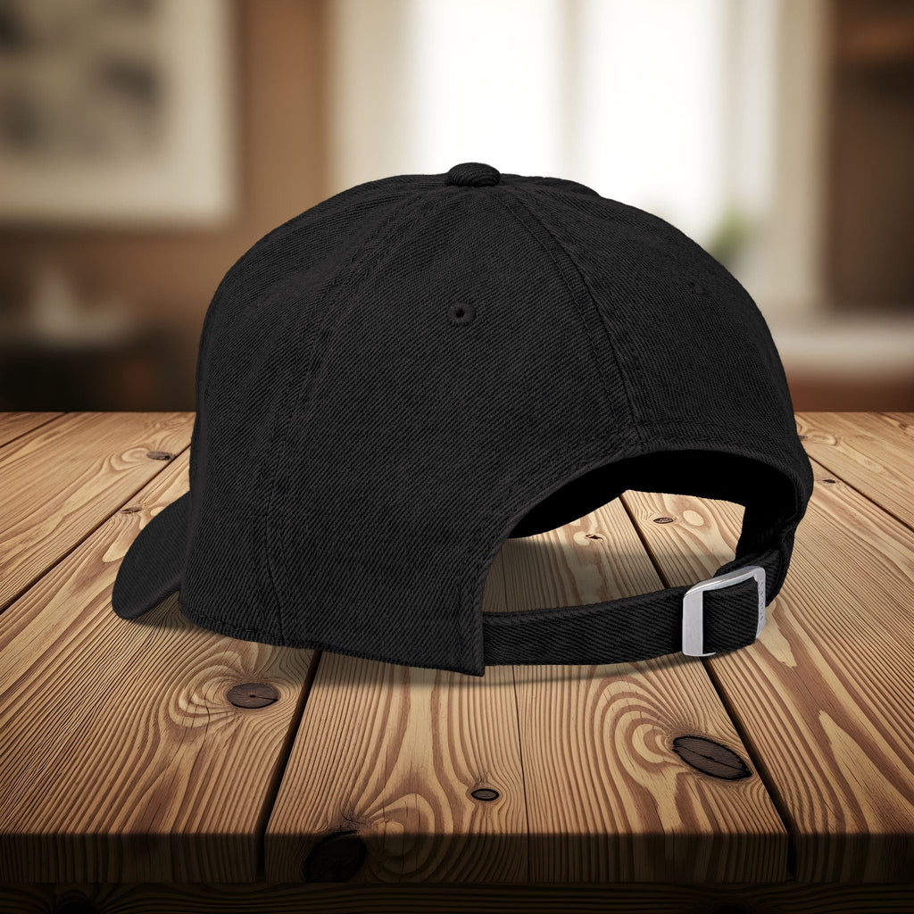 Bespattered Facade "Rainbow Is the New Black" Colorful Embroidered Denim Hat